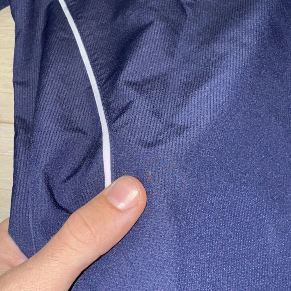 Under Armour Full Zip Track Jacket Men L Navy Blue Performance Active Mesh Lined - Picture 3 of 9